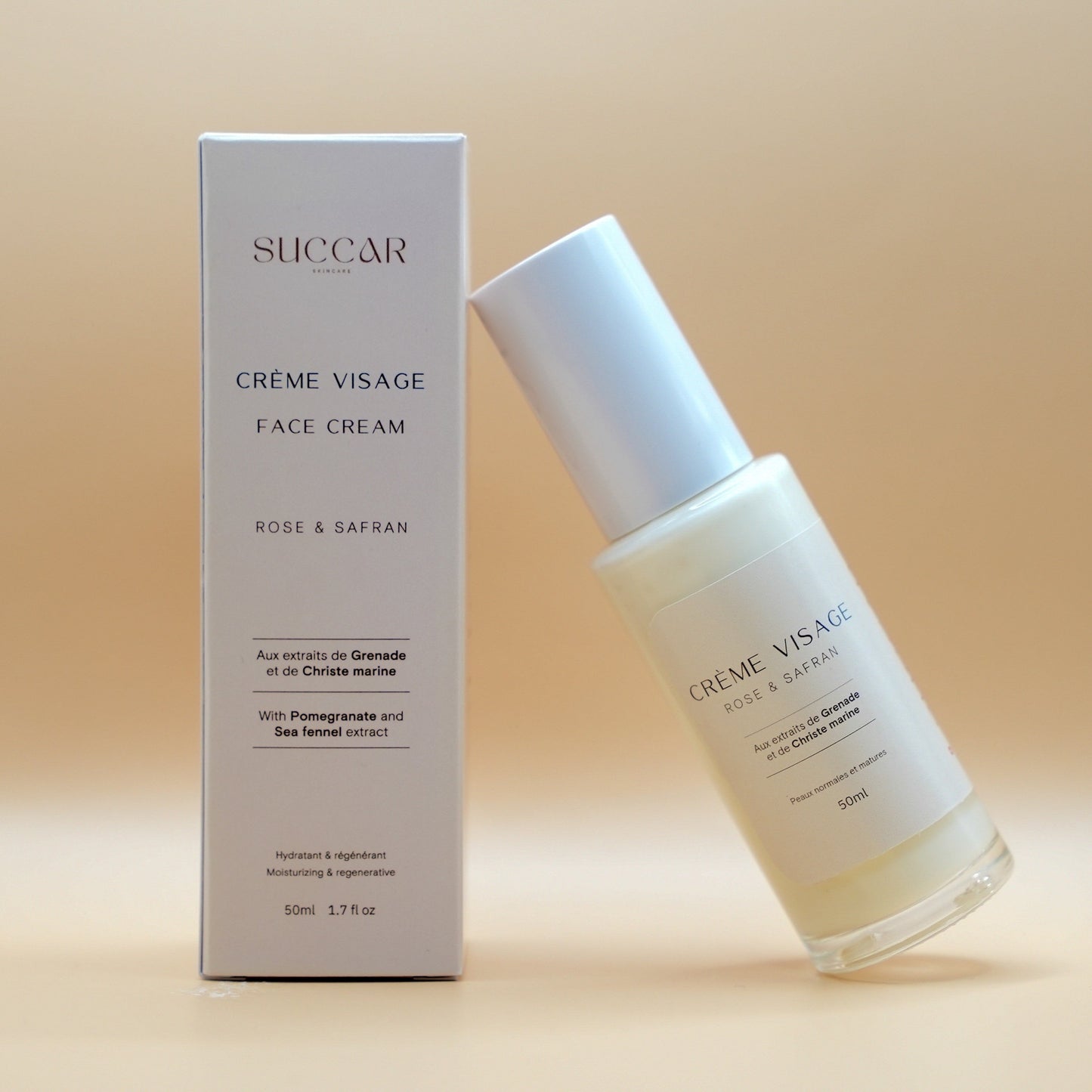 Crème Visage Rose & Safran